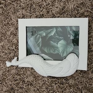 Opal house peacock Picture frame